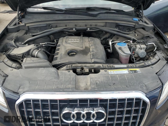 2017 Audi Q5 Premium Plus with VIN WA1L2AFP0HA019570, listed as a Copart auction lot 59339235 with 104,091 mi miles and Clean title. Bid and sale history available at DreamBid. Image 12.
