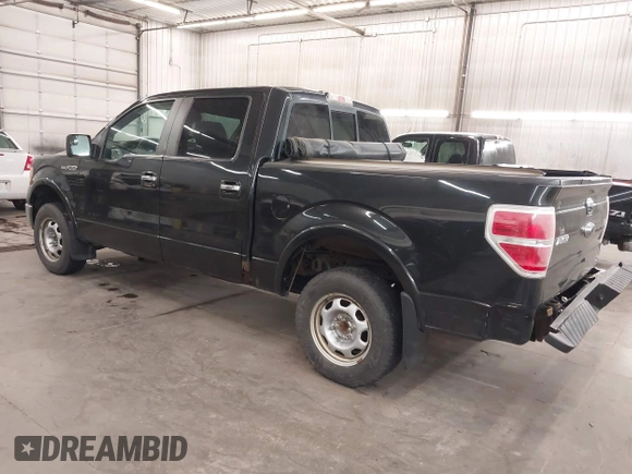 2010 Ford F-150 XL with VIN 1FTFW1EV9AFC71558, listed as a IAAI auction lot 41941115 with 1 mi miles. Bid and sale history available at carsss.com. Image 3.