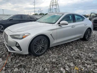 2019 Genesis G70 2.0T Advanced with VIN KMTG34LA9KU027051, listed as a Copart auction lot 71967634 with 41,356 mi miles and Salvage Title. Bid and sale history available at carsss.com. Image 1.