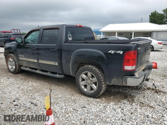 2013 GMC Sierra 1500 SLT with VIN 3GTP2WE72DG122782, listed as a Copart auction lot 59756105 with 178,181 mi miles and Salvage title. Bid and sale history available at DreamBid. Image 2.