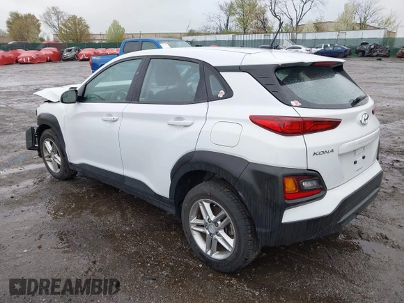 2019 Hyundai Kona SE with VIN KM8K1CAA3KU365164, listed as a IAAI auction lot 41967249 with 46,820 mi miles. Bid and sale history available at carsss.com. Image 3.