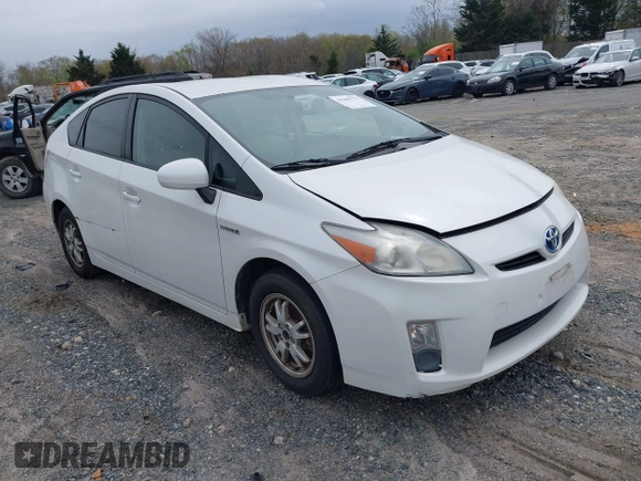 2011 Toyota Prius I with VIN JTDKN3DU7B0294606, listed as a IAAI auction lot 41900779 with 253,749 mi miles and . Bid and sale history available at DreamBid. Image 1.