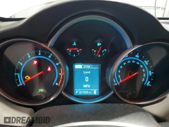 2014 Chevrolet Cruze LS with VIN 1G1PA5SH0E7204039, listed as a Copart auction lot 47737715 with 77,088 mi miles and Non Repairable. Bid and sale history available at carsss.com. Image 9.