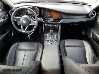 2019 Alfa Romeo Giulia with VIN ZARFAMAN7K7609661, listed as a Copart auction lot 49007875 with 36,580 mi miles and Salvage Title. Bid and sale history available at carsss.com. Image 8.