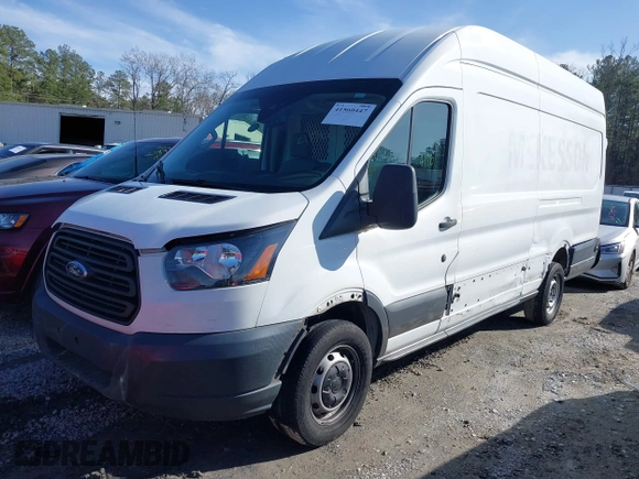 2018 Ford Transit with VIN 1FTYR3XM4JKA16579, listed as a IAAI auction lot 41560447 with 200,343 mi miles. Bid and sale history available at carsss.com. Image 17.