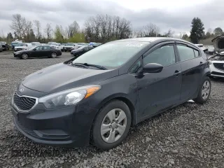 2016 Kia Forte LX with VIN KNAFK4A68G5577013, listed as a Copart auction lot 50784435 with 103,742 mi miles and Salvage Title. Bid and sale history available at carsss.com. Image 1.
