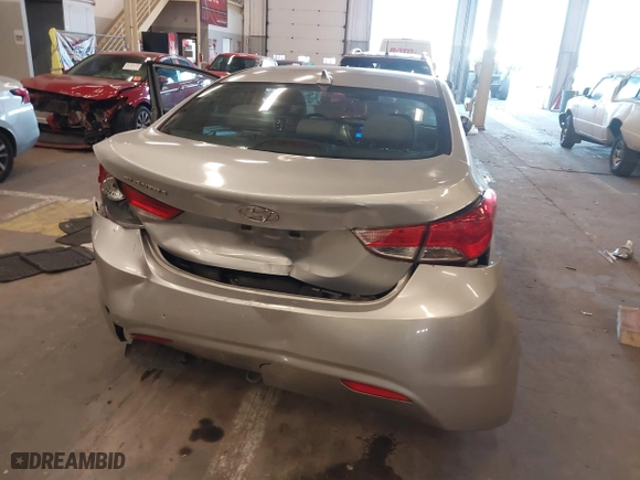 2013 Hyundai Elantra GLS with VIN 5NPDH4AE9DH211671, listed as a IAAI auction lot 41419778 with 158,932 mi miles. Bid and sale history available at carsss.com. Image 6.