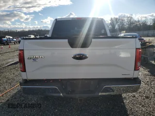 2015 Ford F-150 XLT with VIN 1FTEW1EF4FFC63153, listed as a Copart auction lot 87228144 with 105,160 mi miles and Salvage Title. Bid and sale history available at carsss.com. Image 6.