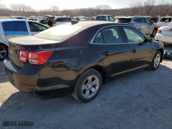 2015 Chevrolet Malibu LS with VIN 1G11A5SL7FF261291, listed as a Copart auction lot 48672685 with 165,757 mi miles and Salvage Title. Bid and sale history available at carsss.com. Image 3.