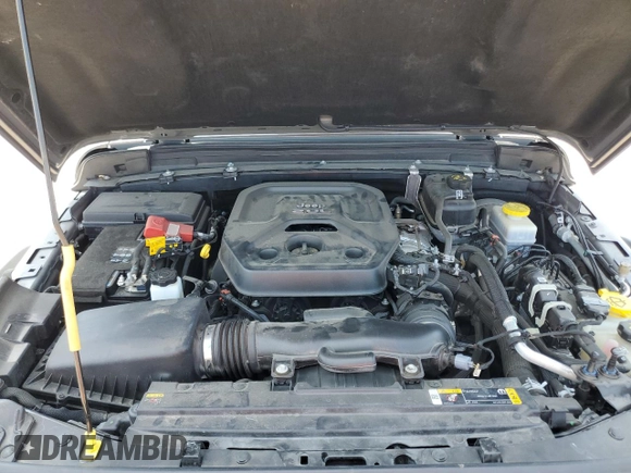 2022 Jeep Wrangler Unlimited Rubicon z VIN 1C4HJXFN6NW166278, wystawiony jako Copart lot #56745075 z przebiegiem 34 418 mil mil oraz Szkoda całkowita • Salvage title. Historia ofert i sprzedaży dostępna na DreamBid. Obrazek 12.