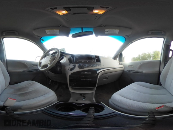 2013 Toyota Sienna LE AAS with VIN 5TDKK3DC1DS368585, listed as a IAAI auction lot 42070311 with 181,408 mi miles. Bid and sale history available at carsss.com. Image 19.