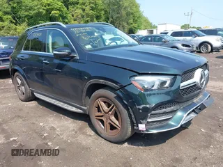 2020 Mercedes-Benz GLE 350 with VIN 4JGFB4KB1LA187706, listed as a IAAI auction lot 42434484 with 22,192 mi miles and . Bid and sale history available at DreamBid. Image 1.