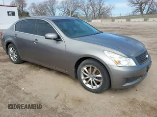 2008 Infiniti G35 Sedan x with VIN JNKBV61F38M276868, listed as a IAAI auction lot 41928267 with 155,826 mi miles. Bid and sale history available at carsss.com. Image 1.
