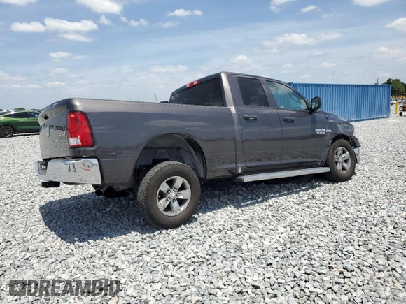 2018 Ram 1500 Tradesman with VIN 1C6RR7FT4JS190020, listed as a Copart auction lot 53287245 with 105,976 mi miles and Salvage title. Bid and sale history available at DreamBid. Image 3.