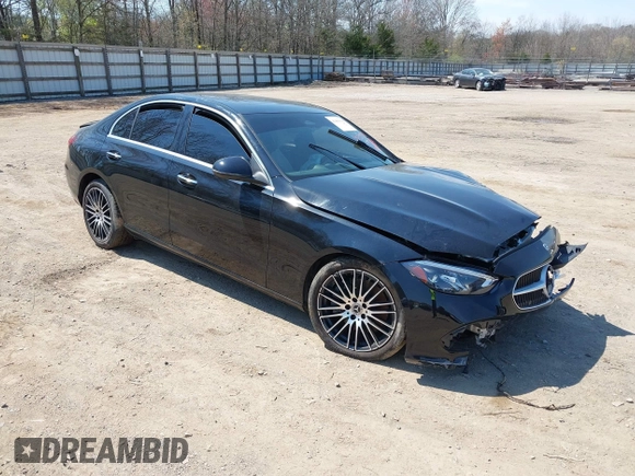 2024 Mercedes-Benz C 300 with VIN W1KAF4GB2RR227318, listed as a IAAI auction lot 41409938 with Not Provided miles and . Bid and sale history available at DreamBid. Image 1.