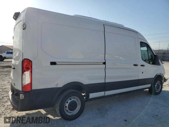 2019 Ford Transit with VIN 1FTYR2CM7KKA32146, listed as a Copart auction lot 47625795 with 190,554 mi miles and Salvage Title. Bid and sale history available at carsss.com. Image 3.