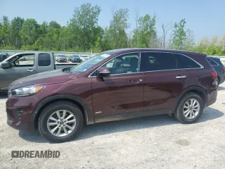 2019 Kia Sorento LX with VIN 5XYPGDA56KG550957, listed as a Copart auction lot 59149455 with 81,464 mi miles and Salvage title. Bid and sale history available at DreamBid. Image 1.