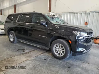 2023 Chevrolet Suburban LS with VIN 1GNSKBEDXPR507852, listed as a Copart auction lot 68348864 with 20,808 mi miles and Salvage title. Bid and sale history available at DreamBid. Image 4.