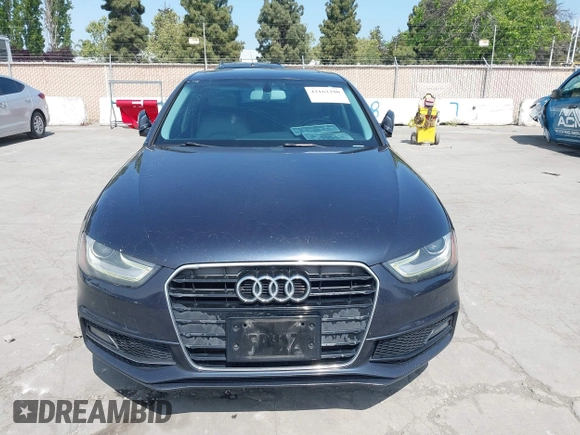 2014 Audi A4 Premium with VIN WAUBFAFL4EA083512, listed as a IAAI auction lot 42162290 with 192,786 mi miles. Bid and sale history available at carsss.com. Image 12.