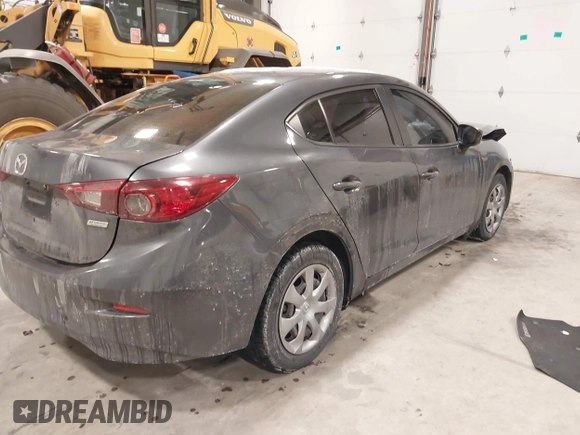 2016 Mazda 3 i Sport with VIN JM1BM1T79G1310065, listed as a IAAI auction lot 41347944 with 83,894 mi miles and . Bid and sale history available at DreamBid. Image 4.