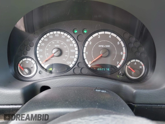 2007 Jeep Liberty Sport with VIN 1J4GL48K17W602216, listed as a IAAI auction lot 41724764 with 282,578 mi miles. Bid and sale history available at carsss.com. Image 7.