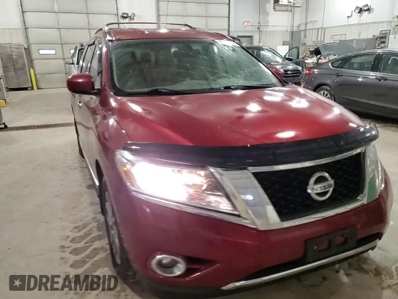 2014 Nissan Pathfinder SL with VIN 5N1AR2MM5EC621187, listed as a Copart auction lot 53476935 with 226,353 mi miles and Salvage Title. Bid and sale history available at carsss.com. Image 12.