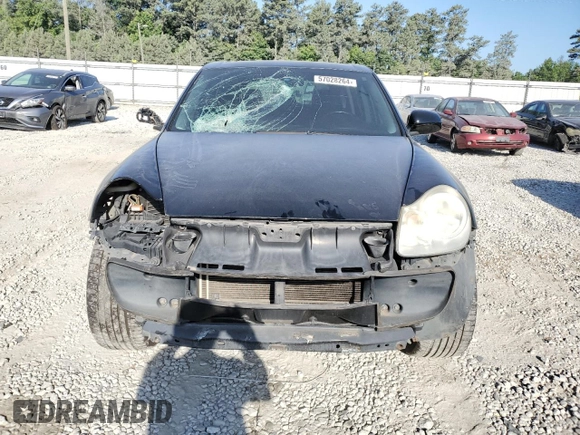 2006 Porsche Cayenne S with VIN WP1AB29PX6LA66653, listed as a Copart auction lot 57028264 with 151,908 mi miles and Salvage title. Bid and sale history available at DreamBid. Image 5.