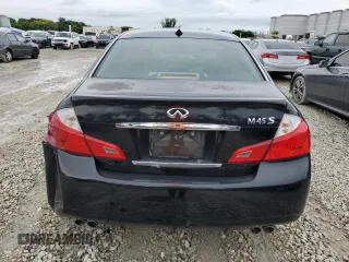 2008 Infiniti M45 with VIN JNKBY01E48M500726, listed as a Copart auction lot 73521974 with 0 mi miles and Clean Title. Bid and sale history available at carsss.com. Image 6.