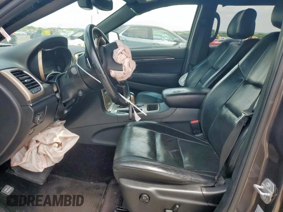2017 Jeep Grand Cherokee Limited with VIN 1C4RJEBG4HC678756, listed as a Copart auction lot 59109565 with 77,505 mi miles and Salvage title. Bid and sale history available at DreamBid. Image 7.