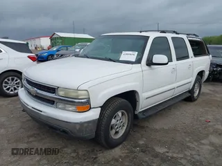 2002 Chevrolet Suburban LS with VIN 3GNEC16Z92G145729, listed as a IAAI auction lot 41889656 with 1 mi miles. Bid and sale history available at carsss.com. Image 2.