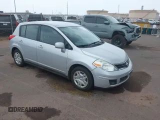 2010 Nissan Versa 1.8 S with VIN 3N1BC1CP3AL401077, listed as a IAAI auction lot 41948146 with 98,394 mi miles. Bid and sale history available at carsss.com. Image 1.