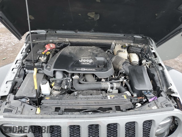 2022 Jeep Wrangler Unlimited Willys Sport with VIN 1C4HJXDM0NW256150, listed as a Copart auction lot 46171125 with 35,846 mi miles and Clean Title. Bid and sale history available at DreamBid. Image 12.