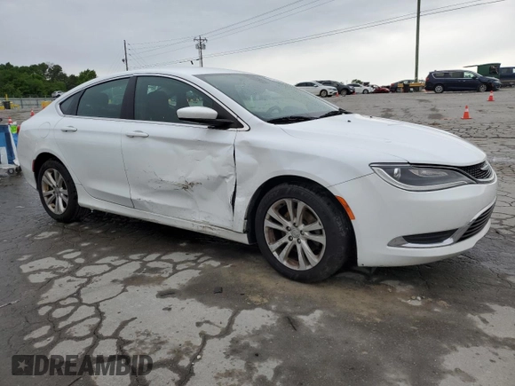2015 Chrysler 200 Limited with VIN 1C3CCCABXFN579715, listed as a Copart auction lot 55573305 with 138,891 mi miles and Salvage Title. Bid and sale history available at DreamBid. Image 4.