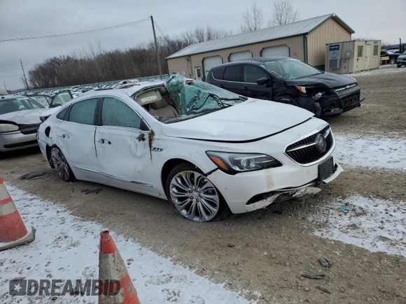 2017 Buick LaCrosse Premium with VIN 1G4ZR5SS1HU182994, listed as a Copart auction lot 83007884 with Not provided miles and Salvage title. Bid and sale history available at DreamBid. Image 4.