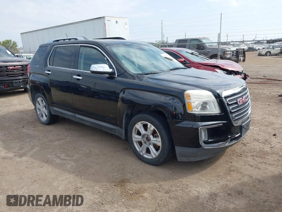 2016 GMC Terrain SLT with VIN 2GKFLPE35G6122582, listed as a IAAI auction lot 41591058 with 214,143 mi miles. Bid and sale history available at carsss.com. Image 1.