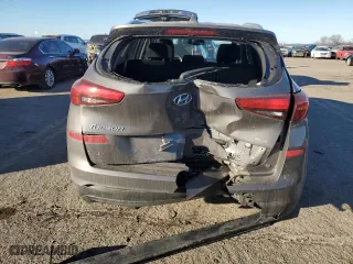 2020 Hyundai Tucson Value with VIN KM8J3CA47LU123639, listed as a Copart auction lot 43155655 with 54,488 mi miles and Salvage Title. Bid and sale history available at carsss.com. Image 6.