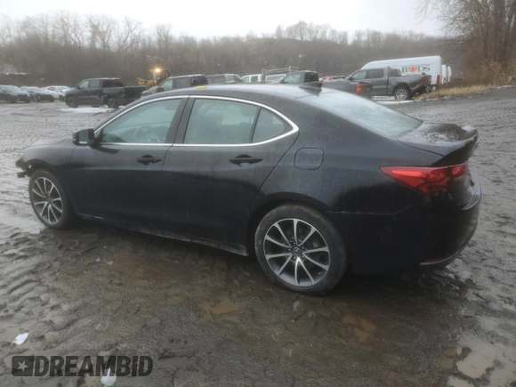2017 Acura TLX V6 w/Technology Pkg with VIN 19UUB3F50HA000412, listed as a Copart auction lot 47100535 with 115,655 mi miles and Salvage Title. Bid and sale history available at carsss.com. Image 2.