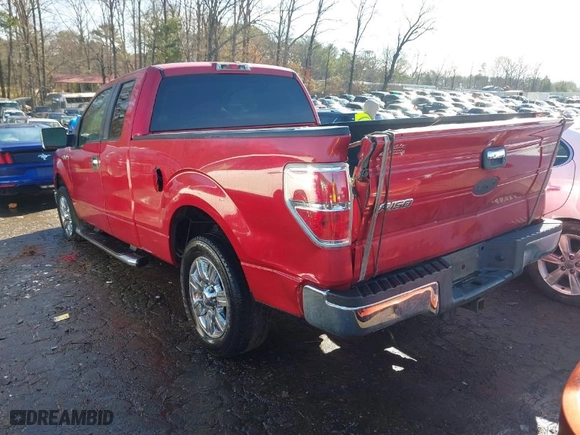 2010 Ford F-150 XL with VIN 1FTEX1C88AFA64990, listed as a IAAI auction lot 41411875 with 257,865 mi miles. Bid and sale history available at carsss.com. Image 3.