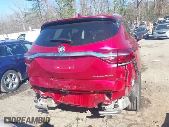 2019 Buick Enclave Essence with VIN 5GAERBKW6KJ274679, listed as a IAAI auction lot 41733052 with 85,884 mi miles and . Bid and sale history available at carsss.com. Image 6.