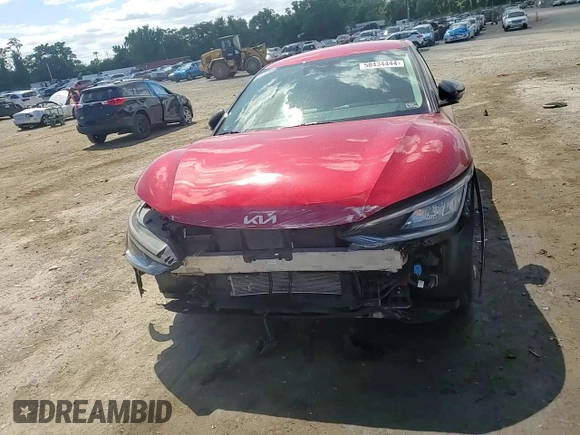 2022 Kia EV6 Wind with VIN KNDC3DLC5N5048637, listed as a Copart auction lot 58434444 with 59,250 mi miles and Salvage Title. Bid and sale history available at carsss.com. Image 10.