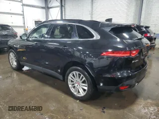 2018 Jaguar F-Pace 25t Prestige with VIN SADCK2FXXJA255410, listed as a Copart auction lot 45958285 with 90,423 mi miles and Salvage Title. Bid and sale history available at DreamBid. Image 2.