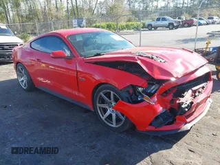 2016 Ford Mustang GT with VIN 1FA6P8CF6G5336436, listed as a IAAI auction lot 41839875 with 89,853 mi miles. Bid and sale history available at carsss.com. Image 1.