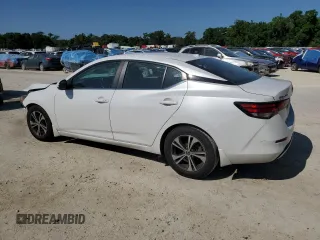2020 Nissan Sentra SV with VIN 3N1AB8CV4LY215043, listed as a Copart auction lot 52383915 with 85,770 mi miles and Non Repairable. Bid and sale history available at carsss.com. Image 2.