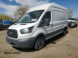 2018 Ford Transit with VIN 1FTYR2XG0JKA27406, listed as a Copart auction lot 52345725 with 136,770 mi miles and Clean title. Bid and sale history available at DreamBid. Image 1.