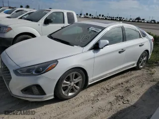 2019 Hyundai Sonata Sport with VIN 5NPE34AFXKH766377, listed as a Copart auction lot 87770565 with 0 mi miles and Non Repairable. Bid and sale history available at carsss.com. Image 1.