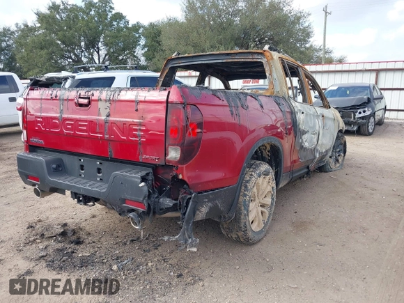 2024 Honda Ridgeline Sport with VIN 5FPYK3F10RB028904, listed as a IAAI auction lot 41520994 with Not provided miles and . Bid and sale history available at DreamBid. Image 4.