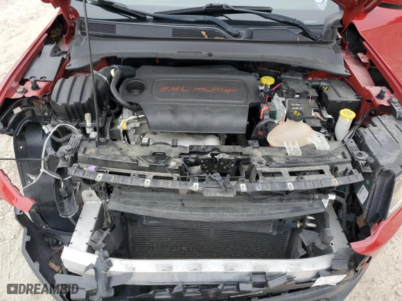 2018 Jeep Compass Latitude with VIN 3C4NJDBB8JT233010, listed as a Copart auction lot 43143465 with NaN miles and Salvage Title. Bid and sale history available at carsss.com. Image 13.