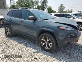 2015 Jeep Cherokee Trailhawk с VIN 1C4PJMBB6FW557664, выставлен на аукционе Copart как лот 59496385 с пробегом 139 653 миль миль и Чистый • Clean title. История ставок и продаж доступна на DreamBid. Изображение 4.