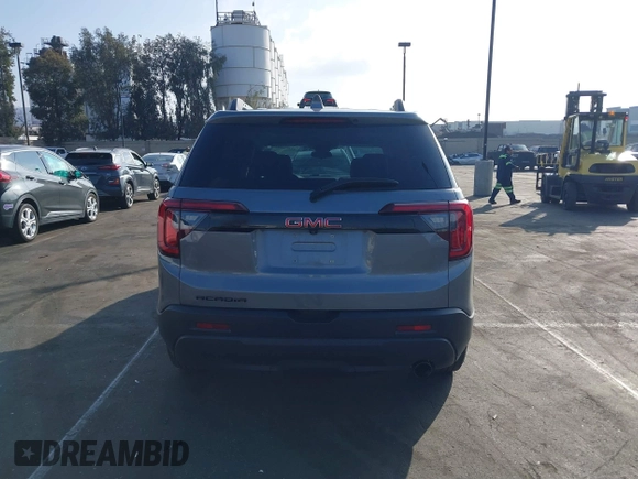 2021 GMC Acadia SLE with VIN 1GKKNKLA4MZ168921, listed as a IAAI auction lot 41562602 with 26,370 mi miles and . Bid and sale history available at DreamBid. Image 16.