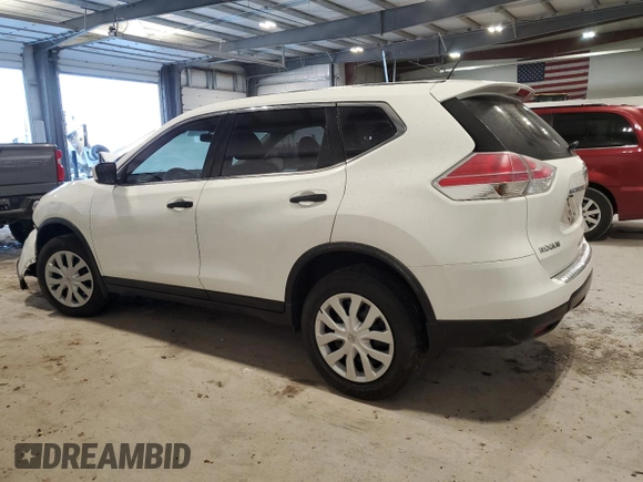 2016 Nissan Rogue S with VIN JN8AT2MV5GW152672, listed as a Copart auction lot 52800985 with 143,615 mi miles and Salvage Title. Bid and sale history available at carsss.com. Image 2.
